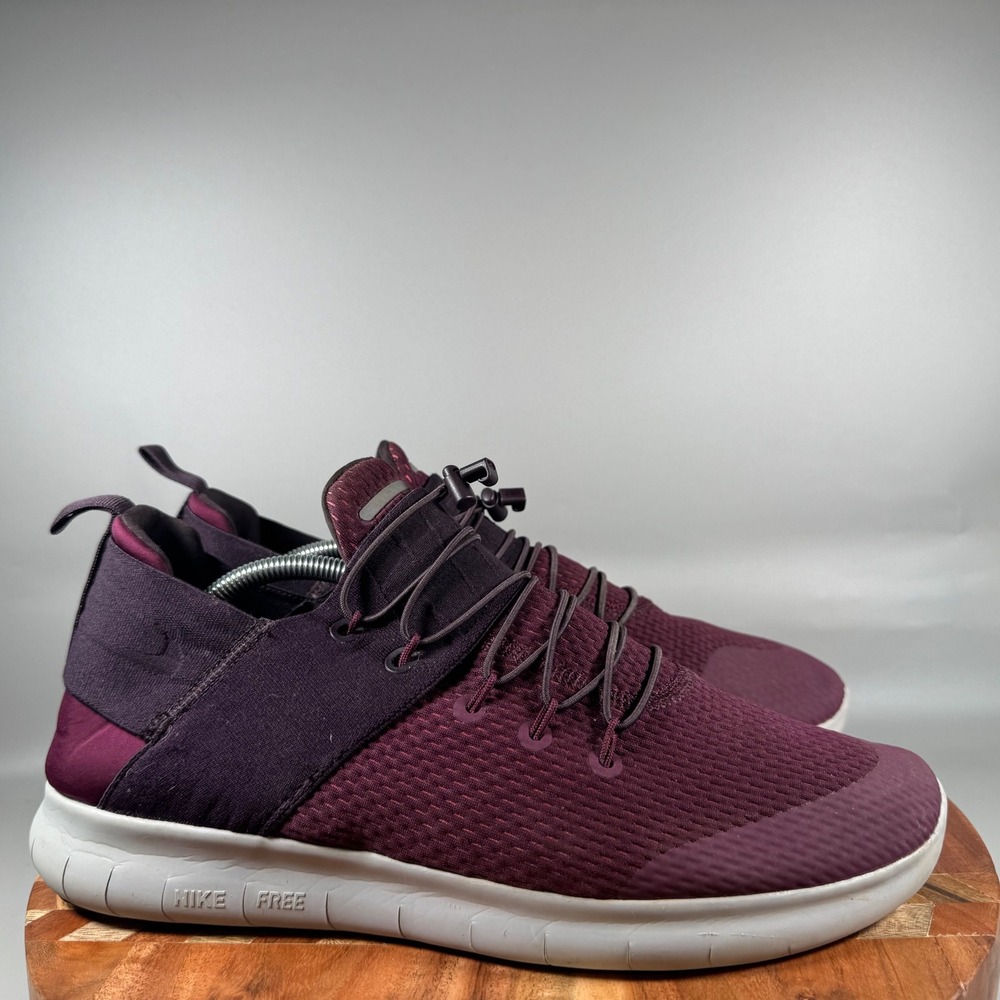 Nike Free RN Commuter 2017 Mens Running Shoes Bordeaux Burgundy 880841-600 12.5